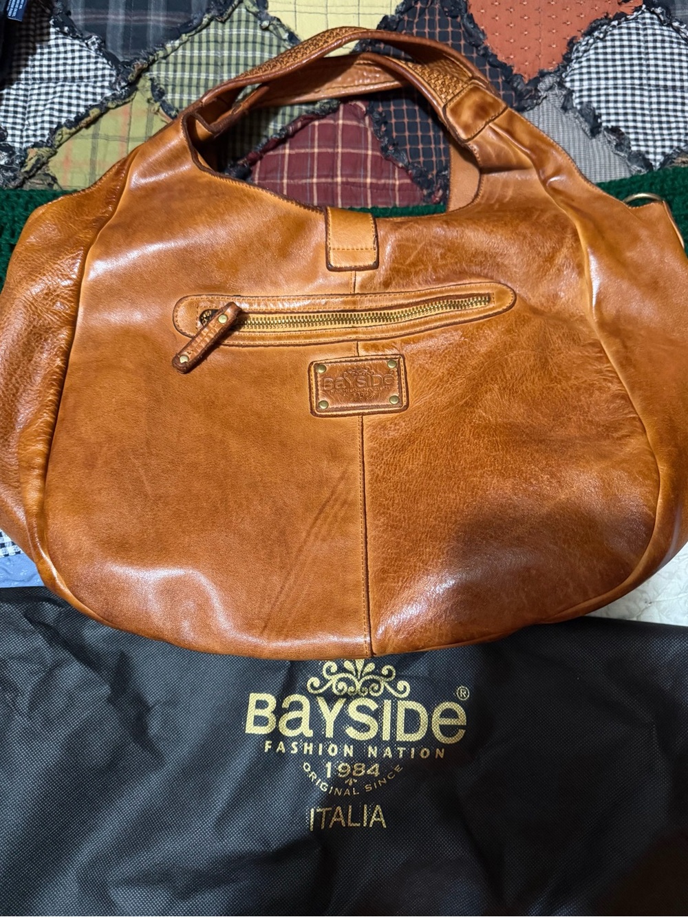 NWT Lusher Bayside84 Oversized Vintage Hobo Carryall
Beautiful leather smell!! - Picture 4 of 16